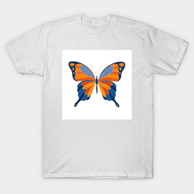 Butterfly T-Shirt by crookedlittlestudio